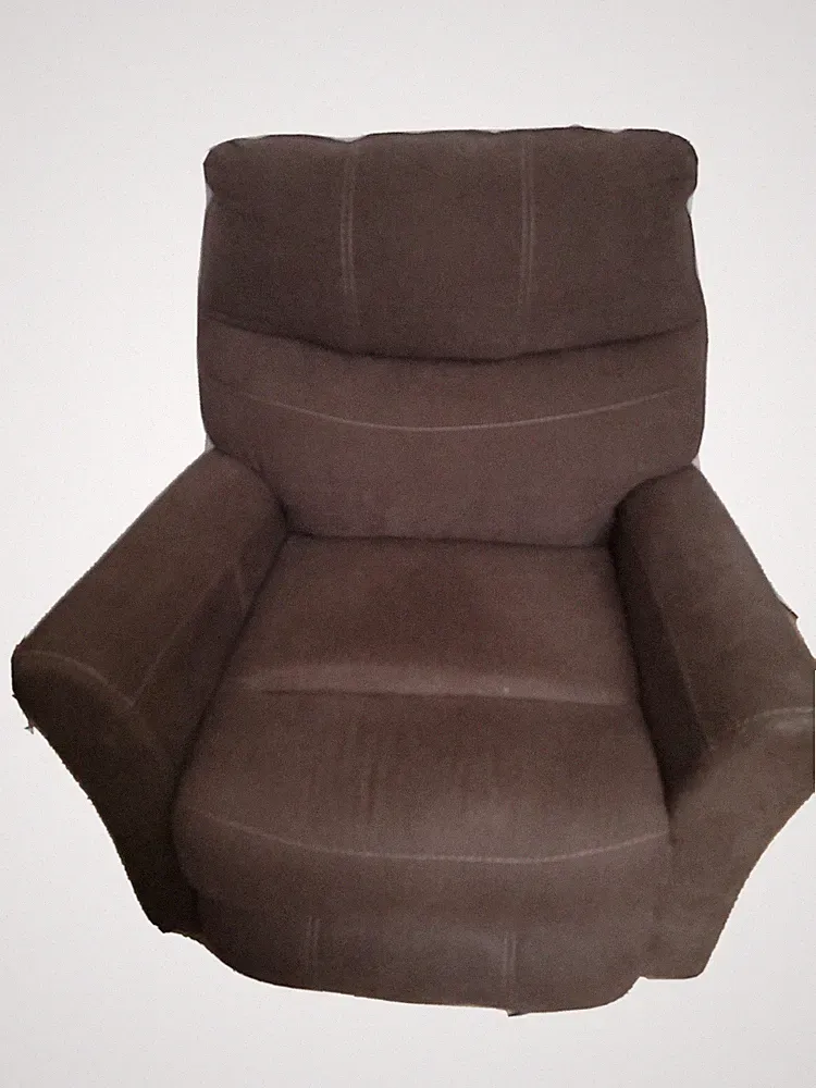 Brown recliner chair for living room (PICK UP ONLY)