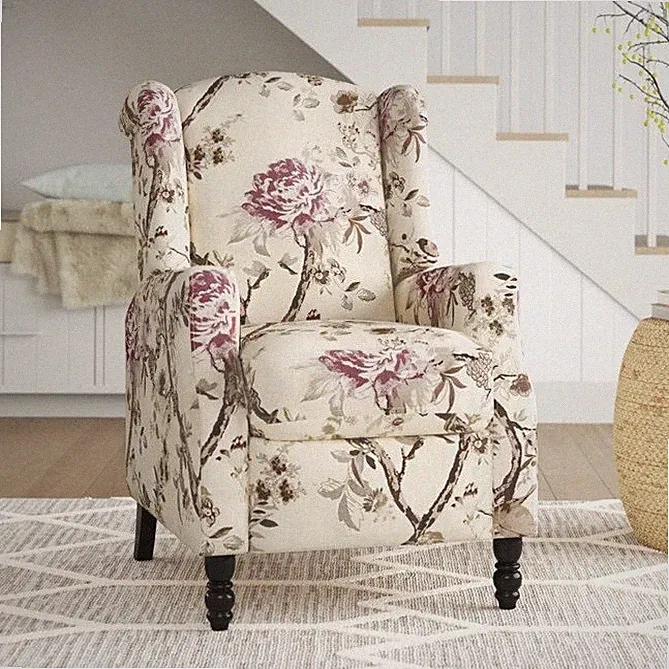 Floral Accent Recliners
