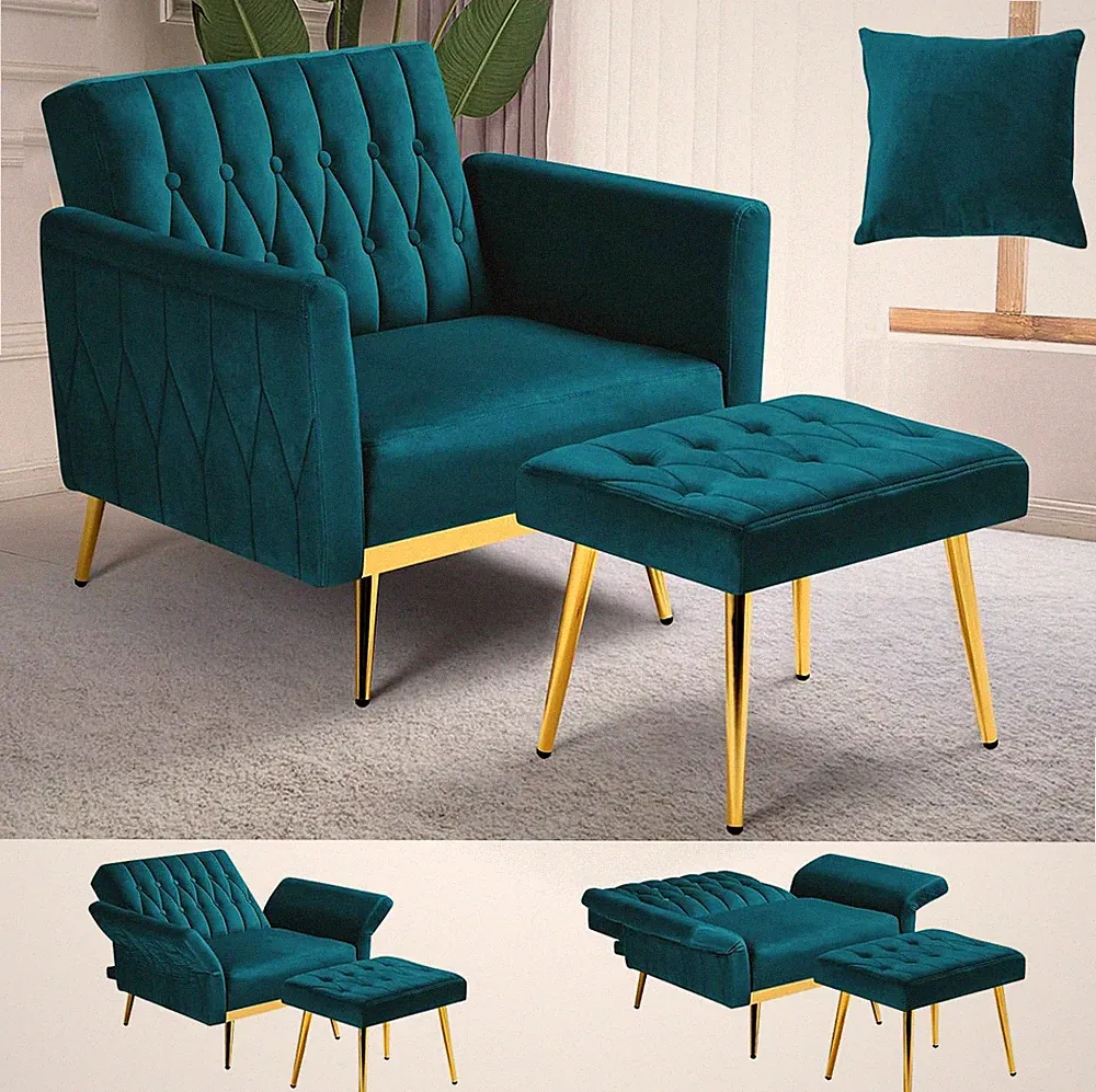 Geometric Accent Recliners