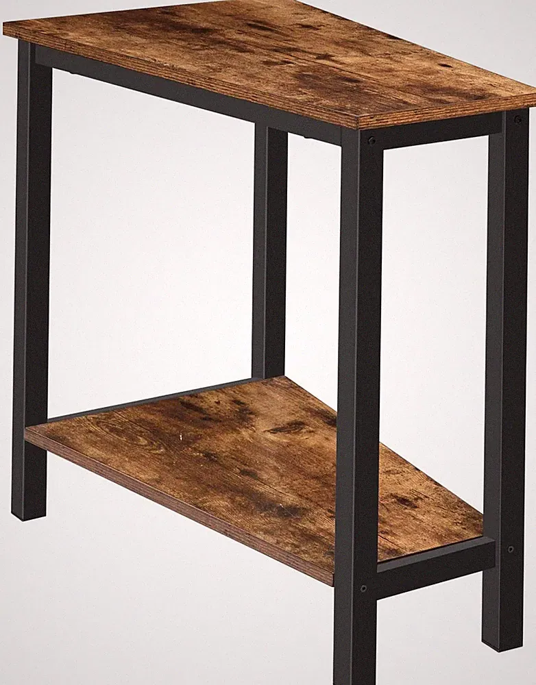 Wedge Side Table,Recliner with Storage Wedge Side Table,Triangular Accent Table